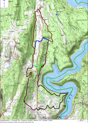 Carte de randonnée